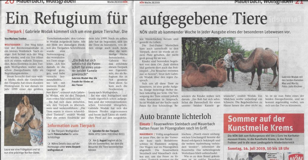 Beitragsserie: Refugium für Tiere