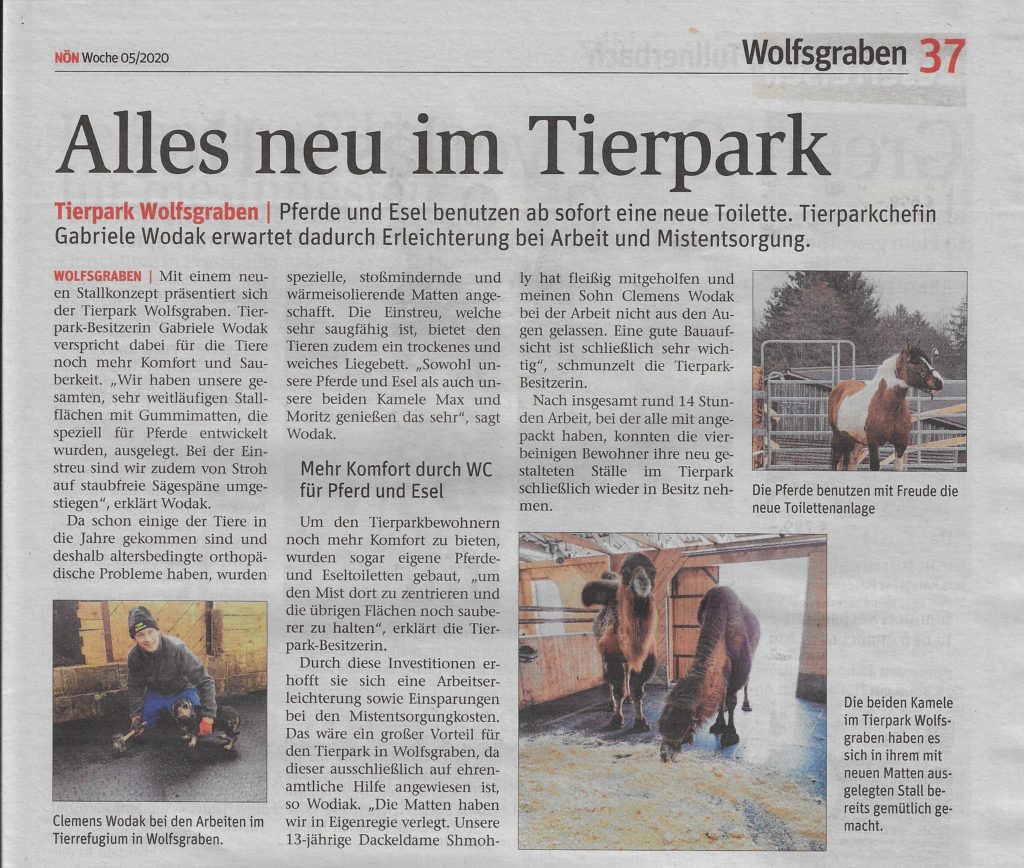 Alles neu im Tierpark