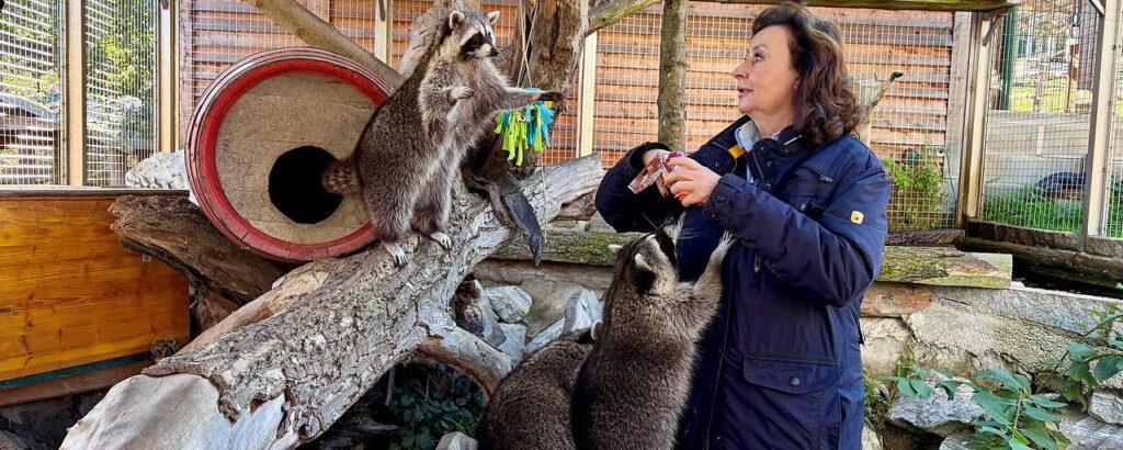 Tierparkbetreiberin mit großem Herz